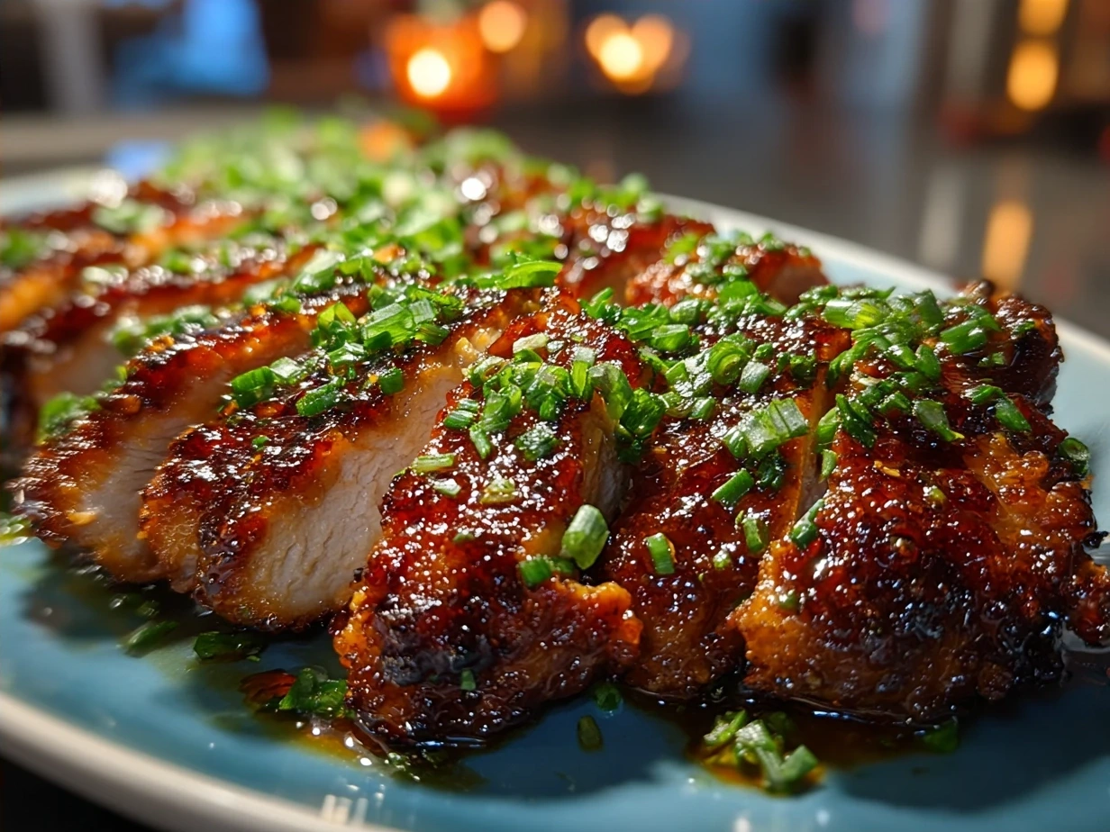 Final presentation of Melt-In-Your-Mouth Chicken