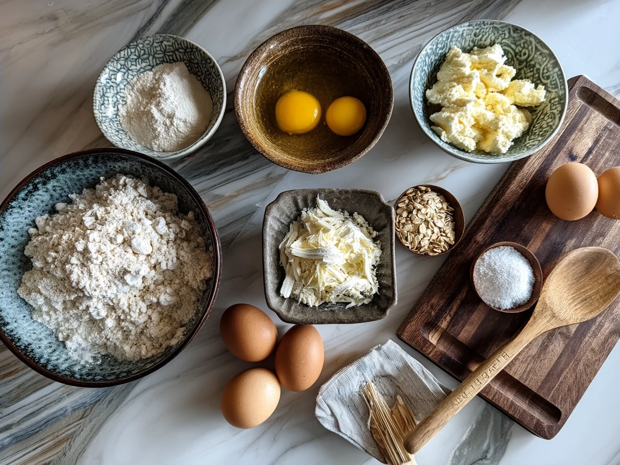 Ingredients for Gluten-Free Greek Yogurt Bagels